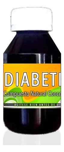 Diabetes Solución Potenciada - 100% Natural   50cc