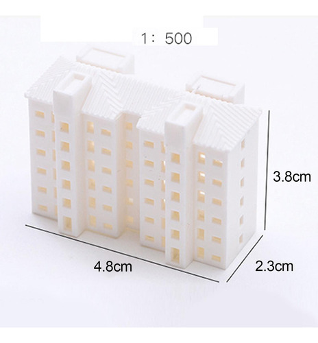 Edificio De Apartamentos En Miniatura, 1. 500 Estilo B