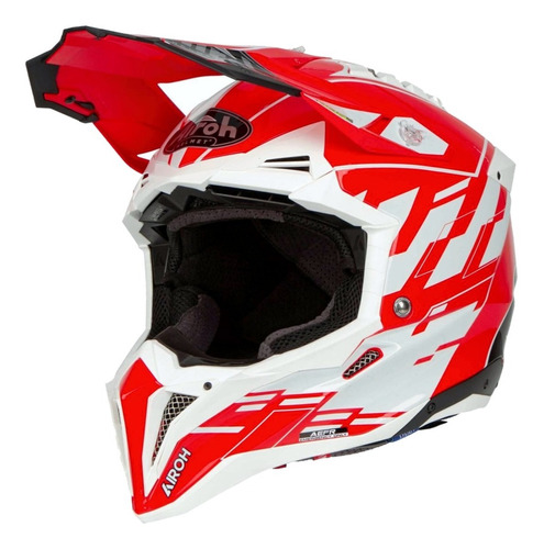 Capacete Airoh Aviator 3 Seguro Qualidade Motocross Trilha 