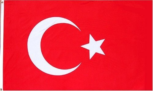 Bandera Nacional Del País De Turquía