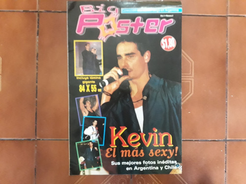 Big Poster N°2 Backstreet Boys En Argentina Kevin Mas Fuerte