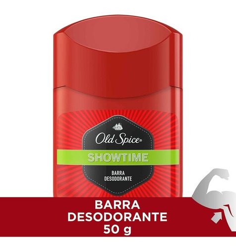 Desodorante Old Spice Showtime Barra 50 G