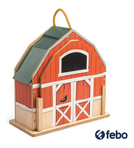 Imagen 2 de 8 de Juguete Granja Pequeña Tender Leaf Toys 18pcs De Madera Febo