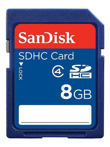 Memoria Sd De 8gb Sandisk