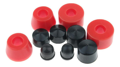 Jj Conjunto De Copos 2x10pcs Skate Longboard Caminhão Buchas