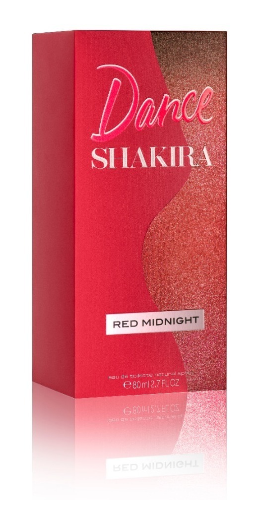 Shakira Dance Red Midnight 2021 Edt 80ml - Perfume Mujer | Cuotas sin