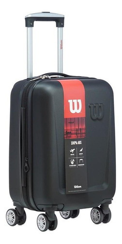 Valija Wilson 18 Carry On Cabina 4 Ruedas Negro 1704 Lisa