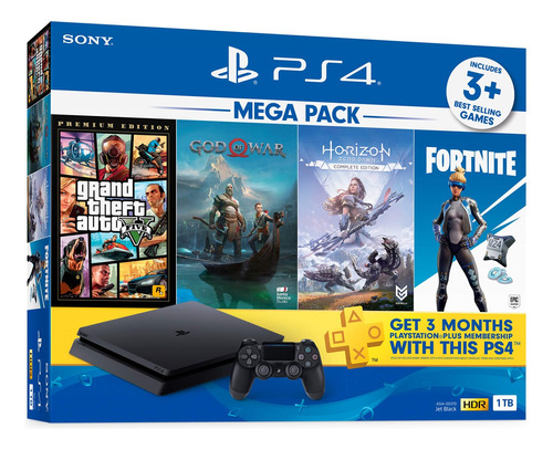 Playstation 4 Slim Megapack 1 Tb