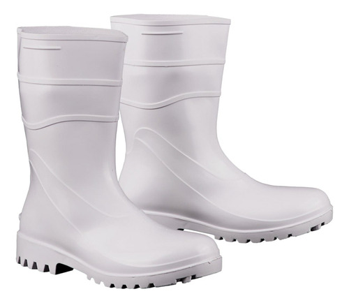 Bota  Epi Impermeável Pvc Cano Normal Forro Ca 37456 Bracol