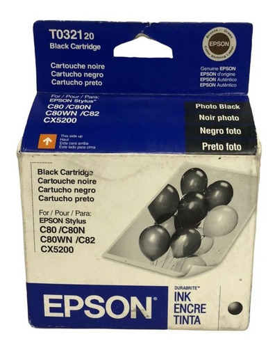 Cartucho Epson T0321 Bk Nuevo Y Facturado