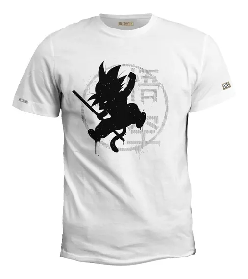 Camisetas Estampadas Anime Dragon Ball Super Goku Hombre Eco