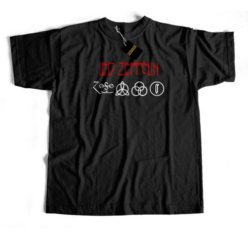 Remera De Led Zeppelin Rock