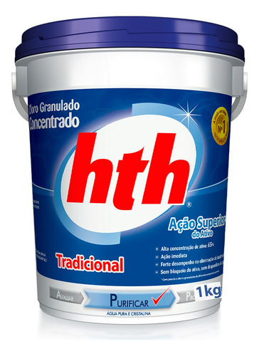 Produto Piscina Hth Tradicional Concentrado Granulado 10k