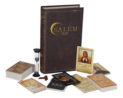 Juego De Mesa Salem 1692 - Juego De Caza De Brujas Para Amig