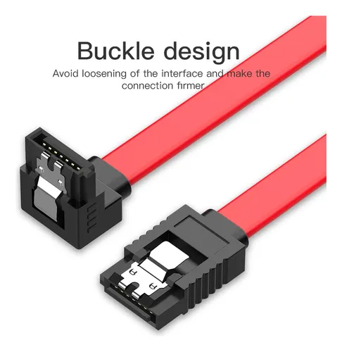 Cable Sata 3.0 Datos Grabador Disco Duro Doble Traba Vention