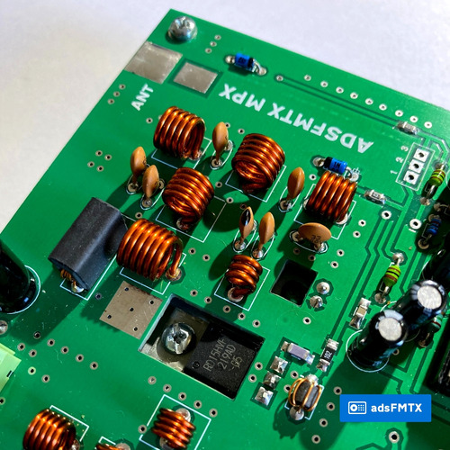 Transmisor Fm Pll Estereo / Rds 12w Adsfmtx Mpx