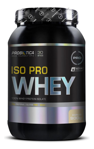 Iso Pro Whey Probiótica Baunilha 900g