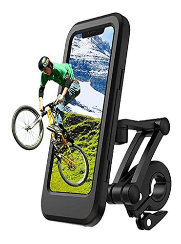 Soporte Para  Celular De Moto Y  Bicicleta Impermeable 360º