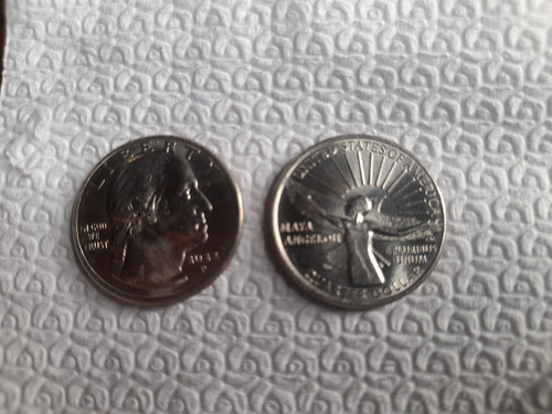 Imagen 1 de 2 de Moneda De $.25 De El Salvador 2022 Nueva
