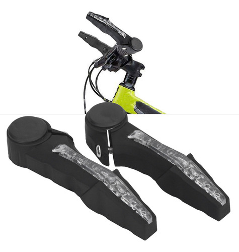 K Bicicleta Guiador Piscando Lâmpada Pegas Luz Pa