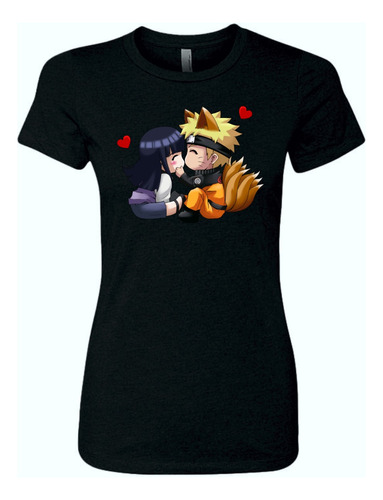 Camiseta Naruto Love Femenina Serie Black Dama 