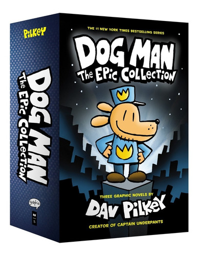 Pack (3) Libros Dog Man Epic Collection+unleashed +2 Kitties