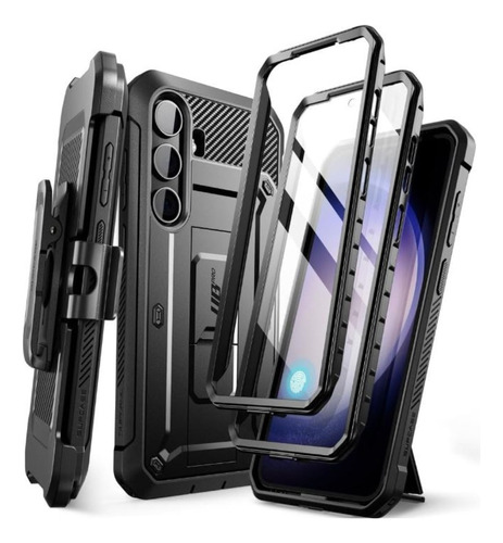 Para Galaxy S24 Plus - Case Supcase Protector 360° Negro
