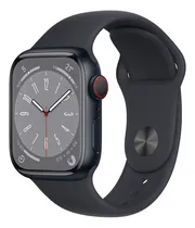 Comprar Apple Watch Series 8 GPS + Celular - Caja de aluminio color medianoche 41 mm - Correa deportiva color medianoche - Patrón