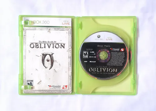 The Elder Scrolls Iv 4 Oblivion Goty + Mapa Xbox 360 Usado (Usado)