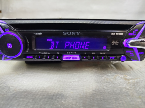 Autoestéreo Sony Mex N5150bt Con Usb Y Bluetooth (Usado)