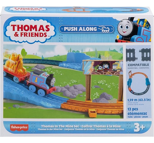 Tren Thomas & Friends Track Set Push Along - Fisher Price