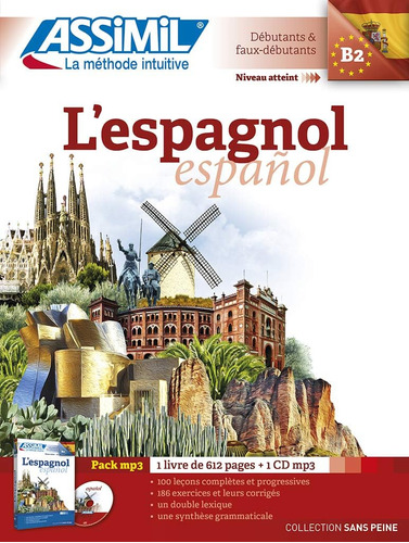 Libro: Løespagnol Sans Peine ( Livre + 1 Cd Mp3 ) Spanish Fo