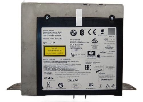 Unidad Principal Bmw Nbt Evo Hu 65129394580