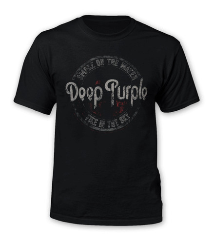 Polera Gustore De Deep Purple 