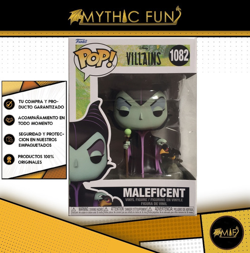 Funko Pop Villains - Maleficent 1082 (Usado)