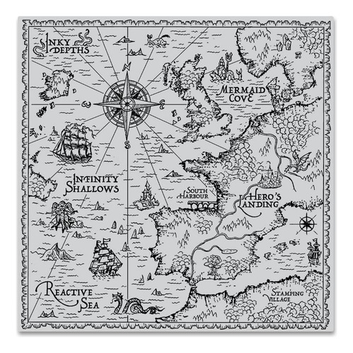 Cg884 Bold Print, Mapa De Héroes Antiguos