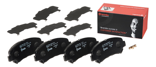 Brembo Balatas Rogue Advance,excl,sense 2012/2014 Nissan Del