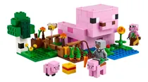 Comprar Minecraft Lego Pig House 238 Piezas Muñeco Juguete Coleccion