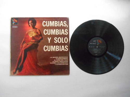 Lp Vinilo Cumbias Cumbias Y Solo Cumbias Edic Colombia 1970