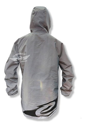 Chaqueta Doble Faz Reflectiva E Impermeable, Ultra Light