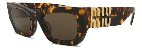 Lentes De Sol Miu Miu Mu09ws Vau06b 53 Mujer