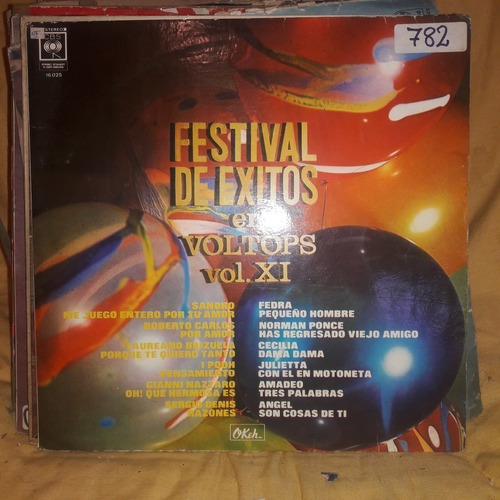 Vinilo Festival De Exitos En Voltops Volumen 11 I Pooh Cp1