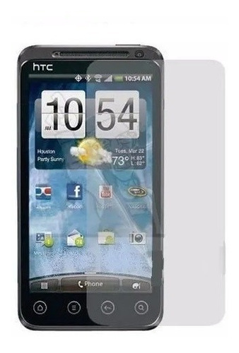 Pelicula Plastico Transparente Tela Celular Case Htc Evo 3d