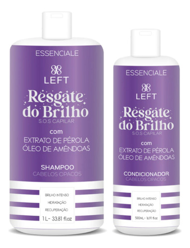 Sos Capilar Resgate Do Brilho Sham+cond Pack Essenciale Left