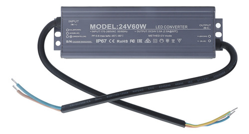 Transformador De Alimentação De Luz Led Ip67 À Prova D'água