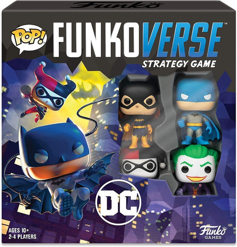 Funkoverse Dc Strategy Game Juego De Mesa