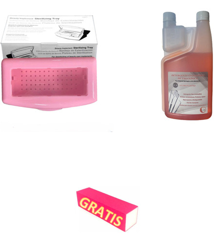 Caja De Limpieza: Esterilización Profesional Manicure