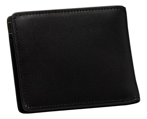 Cartera Plegable Jumpman Con Diseño De Lingote Negro Liso (Usado)