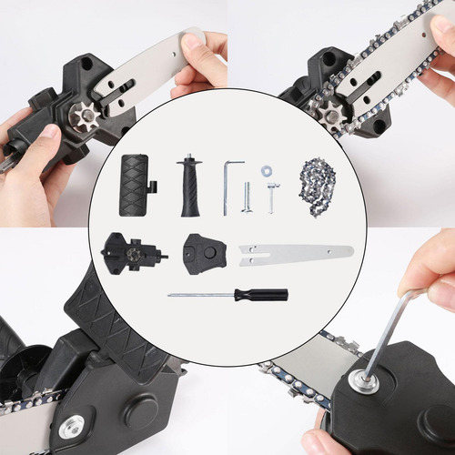 Accesorios Para Motosierra Eléctrica Pequeña, 4 Pulgadas