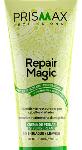 Prismax Repair Care Tratamiento Restaurador Pelo Dañado 3c